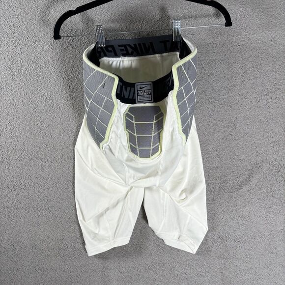 NWT Nike Pro Combat Hyperstrong White Football Compression Shorts Men's XL White - Picture 3 of 9